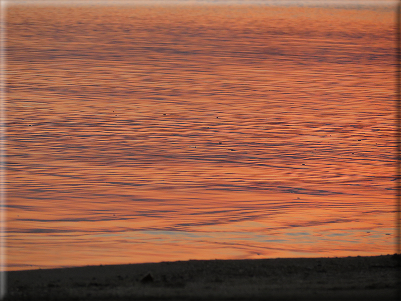 foto Tramonto sul Mar Morto